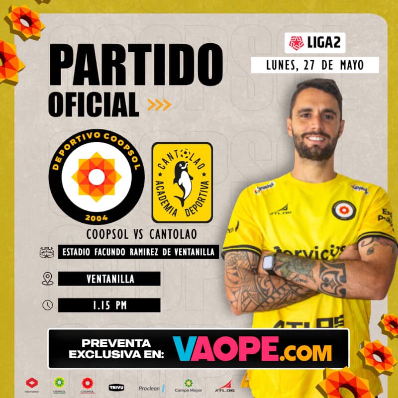 DEPORTIVO COOPSOL VS AD CANTOLAO